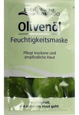 Productafbeelding van Medipharma Cosmetics Olijfolie Hydraterende Masker: verzorgt droge en gevoelige huid, 15 ml gezichtsmasker