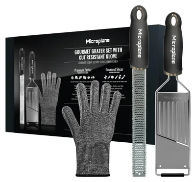 Produktbild von Microplane 36179, Schwarz, Edelstahl, Edelstahl, 3 Stück(e)
