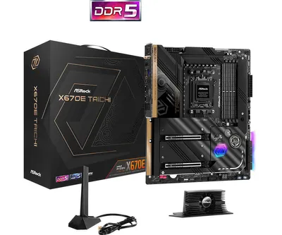Produktbild von ASRock X670E Taichi AM5 eATX HDMI DDR5 retail