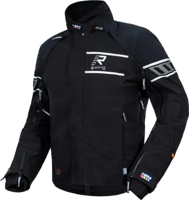 Zdjęcie produktu dla Tekstylna kurtka motocyklowa Rukka Rapto-R, czarny/srebrny, 62