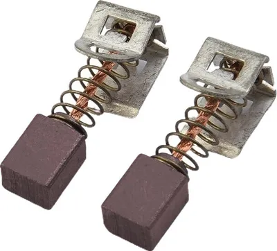 Produktbild von 2x Trade-Shop Bronzekohlen Motorkohlen 6x7,5x9mm kompatibel mit Bosch GSB 14,4 VE-2 LI, GSR 18 VE-2 LI, GSR 14,4 VE-2 LI, GSR 36 V-LI, GSB 36 V-LI
