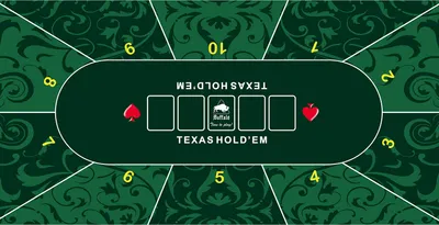 Zdjęcie produktu dla Dywanik Buffalo Poker zielony 180x90cm 3mm