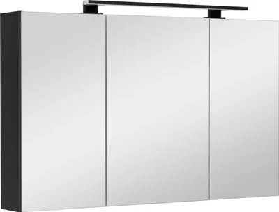 Zdjęcie produktu dla Szafka łazienkowa z lustrem oświetleniem lampką led lustrzana wisząca 100 cm
