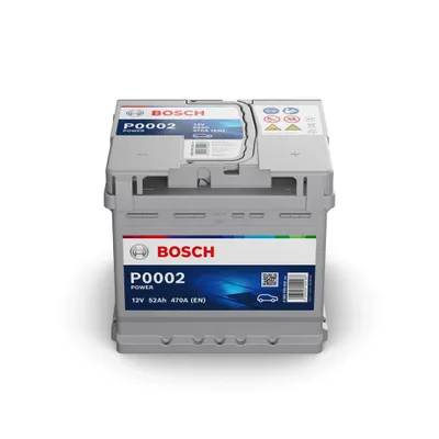 Produktbild von BOSCH LINE SLI PC P0 002 Starterbatterie 12V 52Ah 470A/EN für Auto LKW Batterie