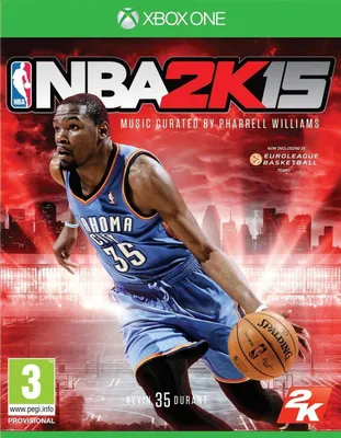 Imagen del producto de 2K NBA 2K15, Xbox One, Modo multijugador, Clasificación E10+ (apto para mayores de 10 años)