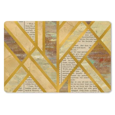 Produktbild von MuchoWow® Schreibtischunterlage Vintage - Marmor - Design 60x40 cm - XXL Mauspad - Großes Mauspad