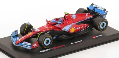 Produktbild von BOLID F1 Ferrari SF-24 GP Miami 2024 Carlos Sainz 1:43 BBURAGO 18-36843