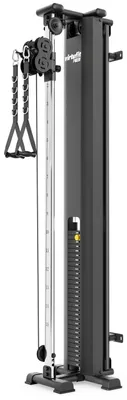 Productafbeelding van Krachtstation Met Enkele Pulley - 75 Kg Gewichtstapel - Stalen Frame - Voor Thuisgebruik