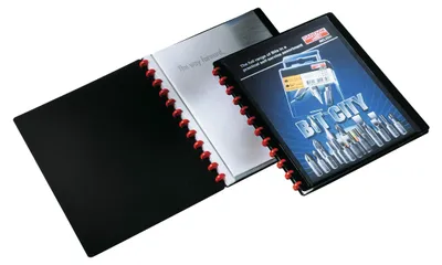 Zdjęcie produktu dla DURABLE Album prezentacyjny DURALOOK® EASY PLUS A4 20 kieszeni, Czarny, 242701