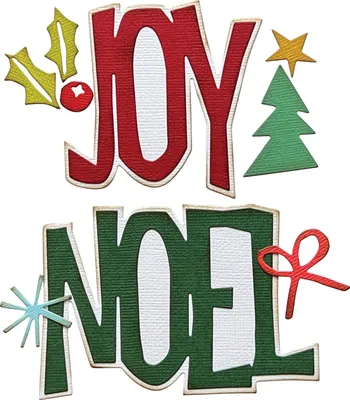 Produktbild von Sizzix Thinlits Stanzschablone "Big Tidings by Tim Holtz"