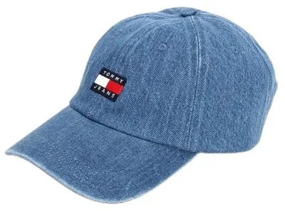 Produktbild von Tommy Hilfiger AM0AM143241AA, Erwachsener, Kappe, Blau, 58 cm, One Size, Baumwolle
