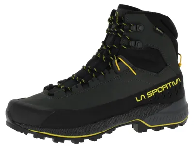 Zdjęcie produktu dla La Sportiva TX5 Evo Mid GTX – wodoodporne i stabilne męskie buty turystyczne z przyczepną podeszwą i membraną Goretex, kolor: czarny/żółty, rozmiar 48