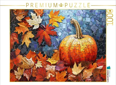 Produktbild von CALVENDO Puzzle Kürbiszeit | 1000 Teile Lege-Größe 64x48cm Foto-Puzzle für glückliche Stunden