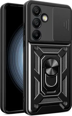Produktbild von Hybrid Armor Hülle für Samsung Galaxy S24 FE - Schwarz KP36809