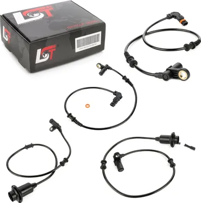 Produktbild von 4x ABS Sensor Drehzahlregler Set vorne hinten für MERCEDES S-KLASSE C215 W220