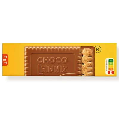Obrázek produktu pro Leibniz Choko celozrnné sušenky křupavé s mléčnou čokoládou 125g