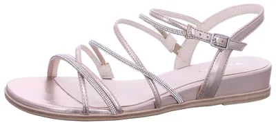 Produktbild von Tamaris Damen Sandale Riemchen Sandalette 1-28103-42, Größe:40 EU, Farbe:Gold