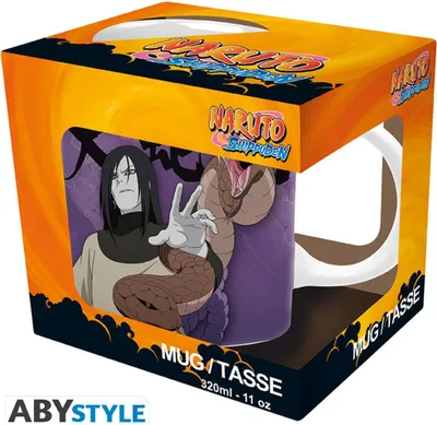 Produktbild von Naruto Shippuden Tasse 320 ml Orochimaru & Sasuke