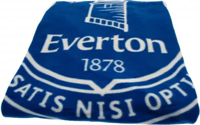 Produktbild von Everton FC - deka, fleece, Pulse BS2813 (jedna veľkosť) (modrá/biela)