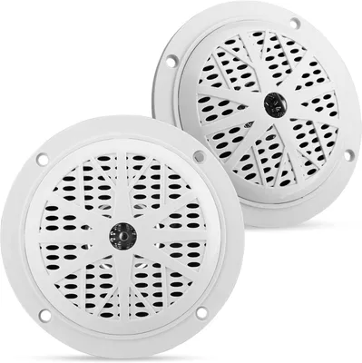 Immagine prodotto di Altoparlanti da esterno Pyle – Altoparlante impermeabile da 100 W, altoparlante passivo, perfetto per qualsiasi ambiente: barche, piscine e saune.