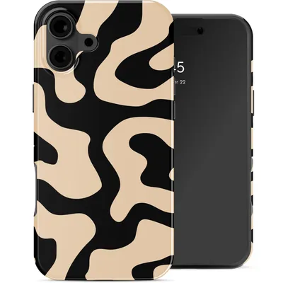 Obrázek produktu pro Selencia Vivid Backcover pro Apple iPhone 16 - Art Wave Black