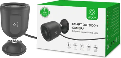Produktbild von WOOX R9044 Smart Außenkamera schwarz
