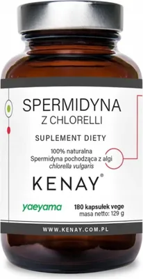 Produktbild von SPERMIDIN MIT CHLORELLA Yaeyama 6 mg 180 Kapseln Vege