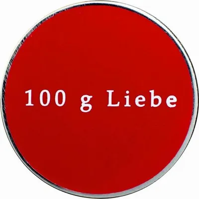 Produktbild von Gourmetpin Motiv - "100g Liebe"
