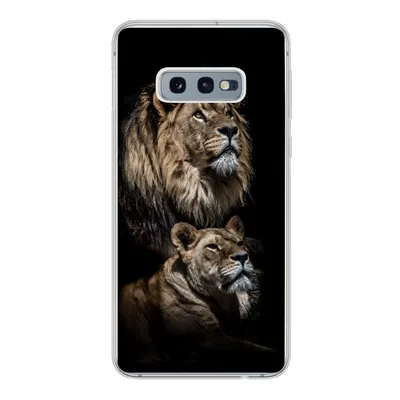 Produktbild von MuchoWow® Handyhülle Schutzhülle Hülle für Samsung Galaxy S10e Löwe - Löwin - Porträt Silikon Softcase Handy Hülle - Handy