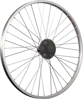 Produktbild von 26-Zoll-Hinterrad für Fahrräder mit Shimano-8-Gang-Kassette