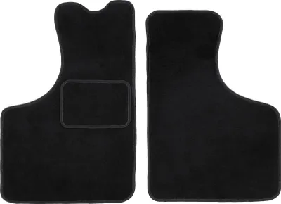 Immagine prodotto di Wielganizator tappetini auto velours anteriori adatto per Skoda 105 / 120 / 130 (1976-1990, berlina) neri, set 2 pz, con fissaggi