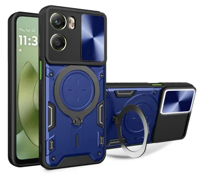 Zdjęcie produktu dla Techsuit CamGuard Pro etui z ochroną aparatu Motorola Moto G06 - niebieskie