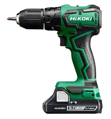 Zdjęcie produktu dla Akumulatorowa wiertarko-wkrętarka udarowa HiKoki 18 V (bezszczotkowa) -2 x 3,0 Ah, 26/55 Nm- (DV18DDWQZ)
