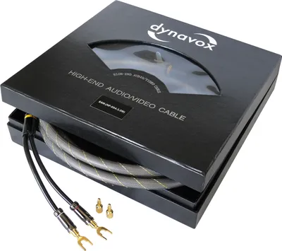 Produktbild von Dynavox 204922, Banane, Männlich, Männlich, Sauerstofffreies Kupfer, 5 m, Schwarz