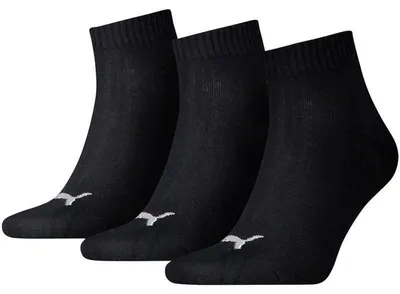 Produktbild von Puma - Socken für Herren/Damen Uni(3er-Pack) MR804 (35 EU - 38 EU) (Schwarz)
