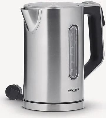 Produktbild von Severin 3418000, 1,7 l, 3000 W, Schwarz, Edelstahl, Edelstahl, Regelbare Temperatur, Wasserstandsanzeige