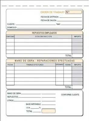 Productafbeelding van Leveringsbonnen, formaat 15 x 21 cm (10 stuks)
