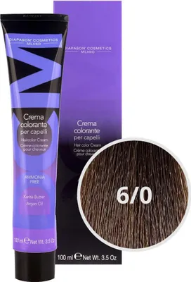 Produktbild von DCM Hair Color Cream Ammonia Free 6-0 Natural 100ml