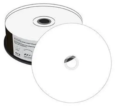 Zdjęcie produktu dla MediaRange MR512, 25 GB, BD-R, Pudełko CD/DVD cakebox, 25 szt.