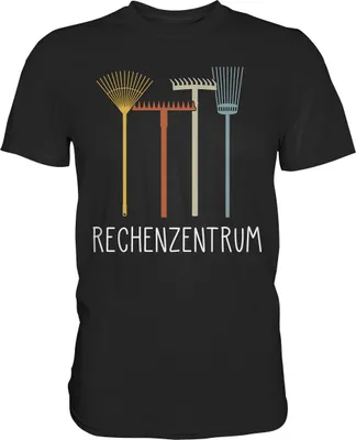 Produktbild von Rechenzentrum Gärtner Garten T-Shirt – Black / M