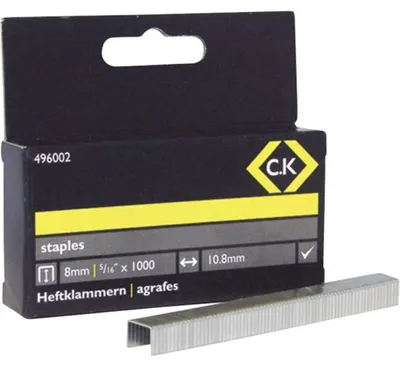 Immagine prodotto di Graffette C.K Tacker 10,5 x 8 mm Contenuto: 1.000 pezzi