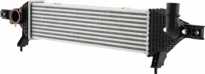 Produktbild von Ladeluftkühler Rippen gelötet Alu 610 mm - 160 mm HELLA für u.a. NISSAN QASHQAI