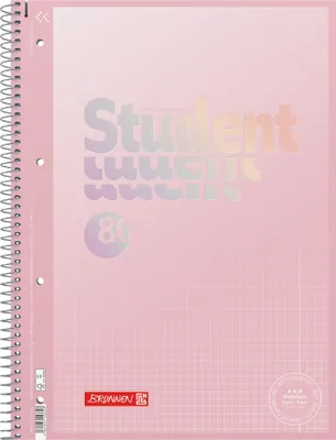 Image de BRUNNEN 10692821 Collegeblock A4 Lin.28 Pastell rosa