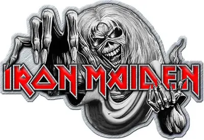 Produktbild von Iron Maiden Logo Metal Anstecker Pin Badge