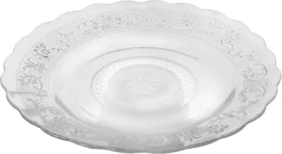 Produktbild von Dessertteller Glas Geschirr Frühstückteller Servierteller Teller Rund 18 cm