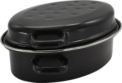 Produktbild von Karl Krüger GBCS34, 4,5 l, Schwarz, Emaille, 340 mm