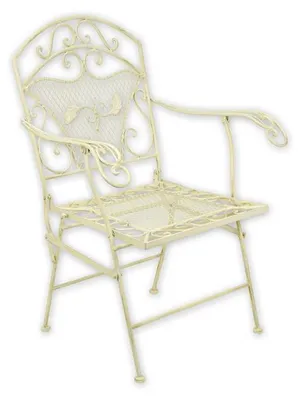 Productafbeelding van An Iron Armchair - White