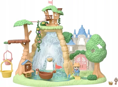 Immagine prodotto di Sylvanian Families Abenteuerspielplatz Wasserfall, Spielset, Spielfigur, Figur, Spielzeug, Kinder, 5761