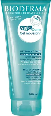 Image de Bioderma ABCDerm Gel Moussant Nettoyant Doux 200 ml