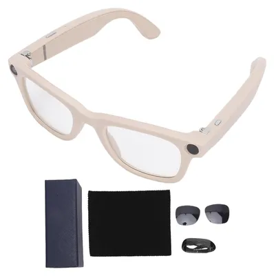 Produktbild von Multifunktionale Smart-Brille für Männer und Frauen, 1080P AI-Fotoerkennung, Bluetooth 5.3, Echtzeit-Übersetzung, Musikwiedergabe, Anrufe